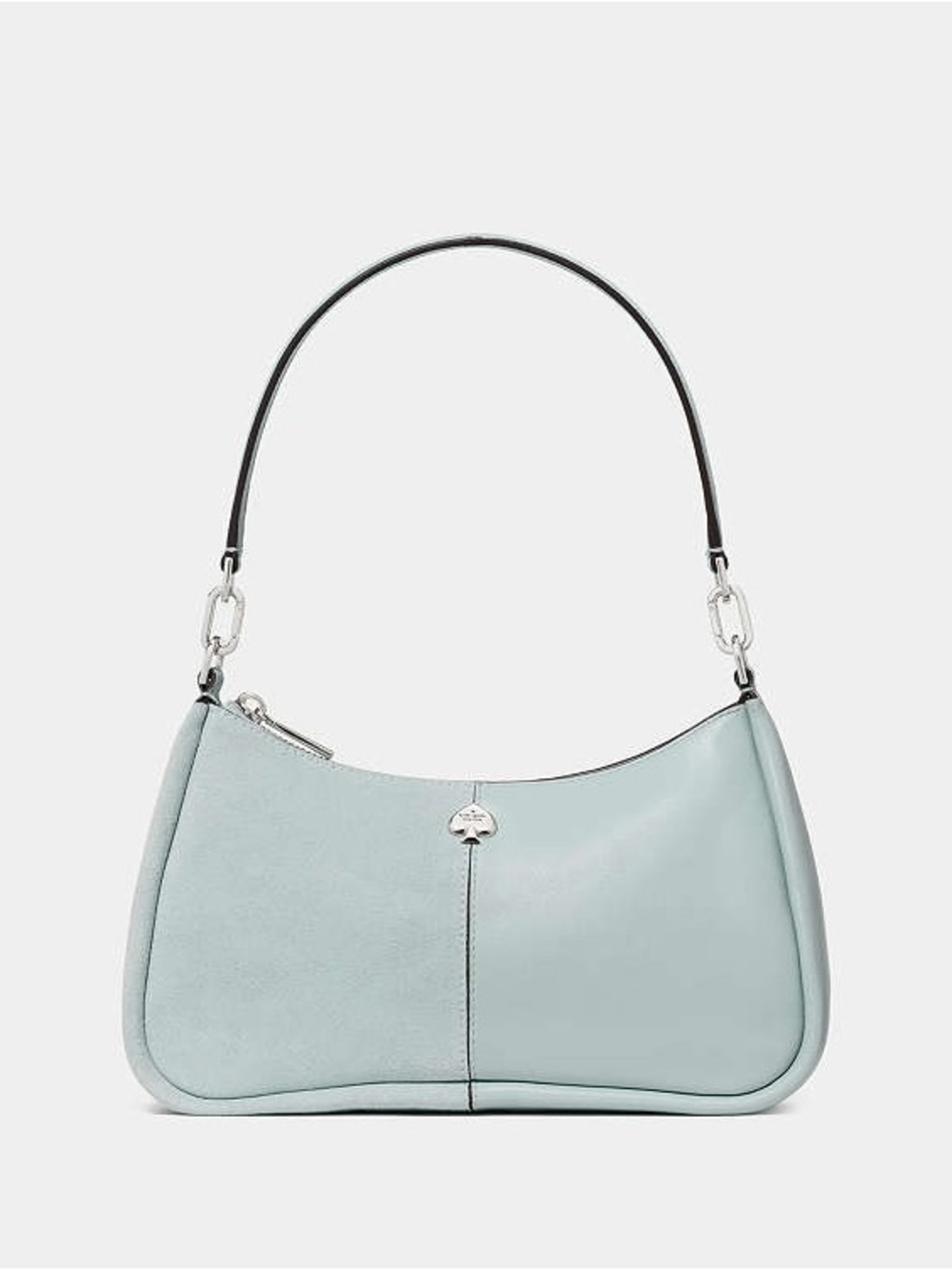 Kate Spade Kayla Suede Shoulder Bag Lake Mist